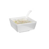 Couvercle pour bol FLOAT, avec ouverture pour cuillère, 19x19x1,5 cm | APS 83921