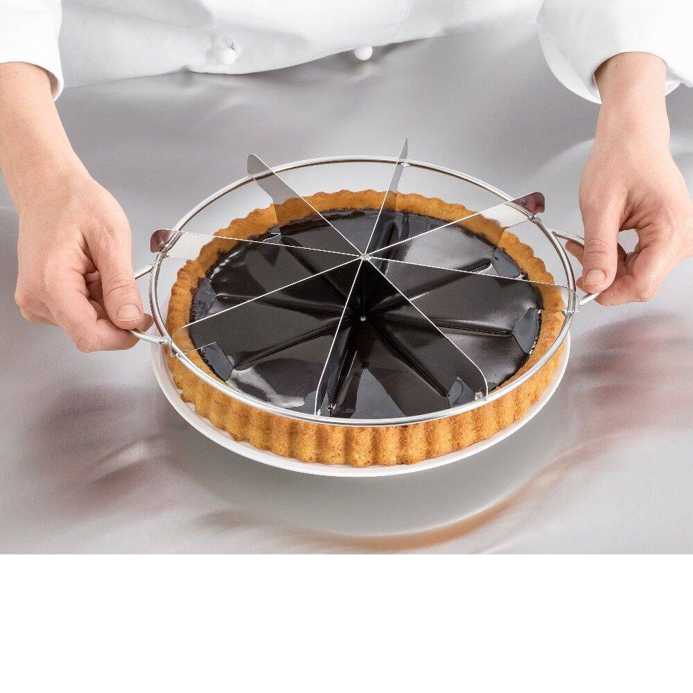 Marqueur pour gâteaux 8 parts, diamètre 27 cm | FORGAST FG11012