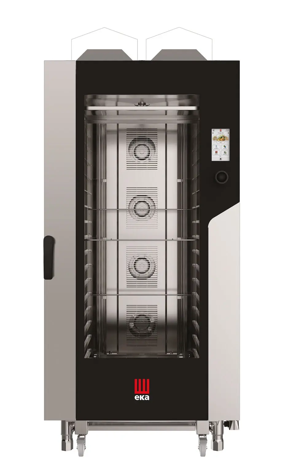 Four mixte à convection gaz Millenial Touch Screen Bakery 16x600x400 | TECNOEKA MKF1664GTS