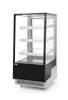 Vitrine réfrigérée à 3 étagères, 300 l, en acier inoxydable, LED | ARKTIC 233306