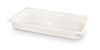Bac GN 1/1 prof. 6,5 cm en polycarbonate blanc | HENDI 862285