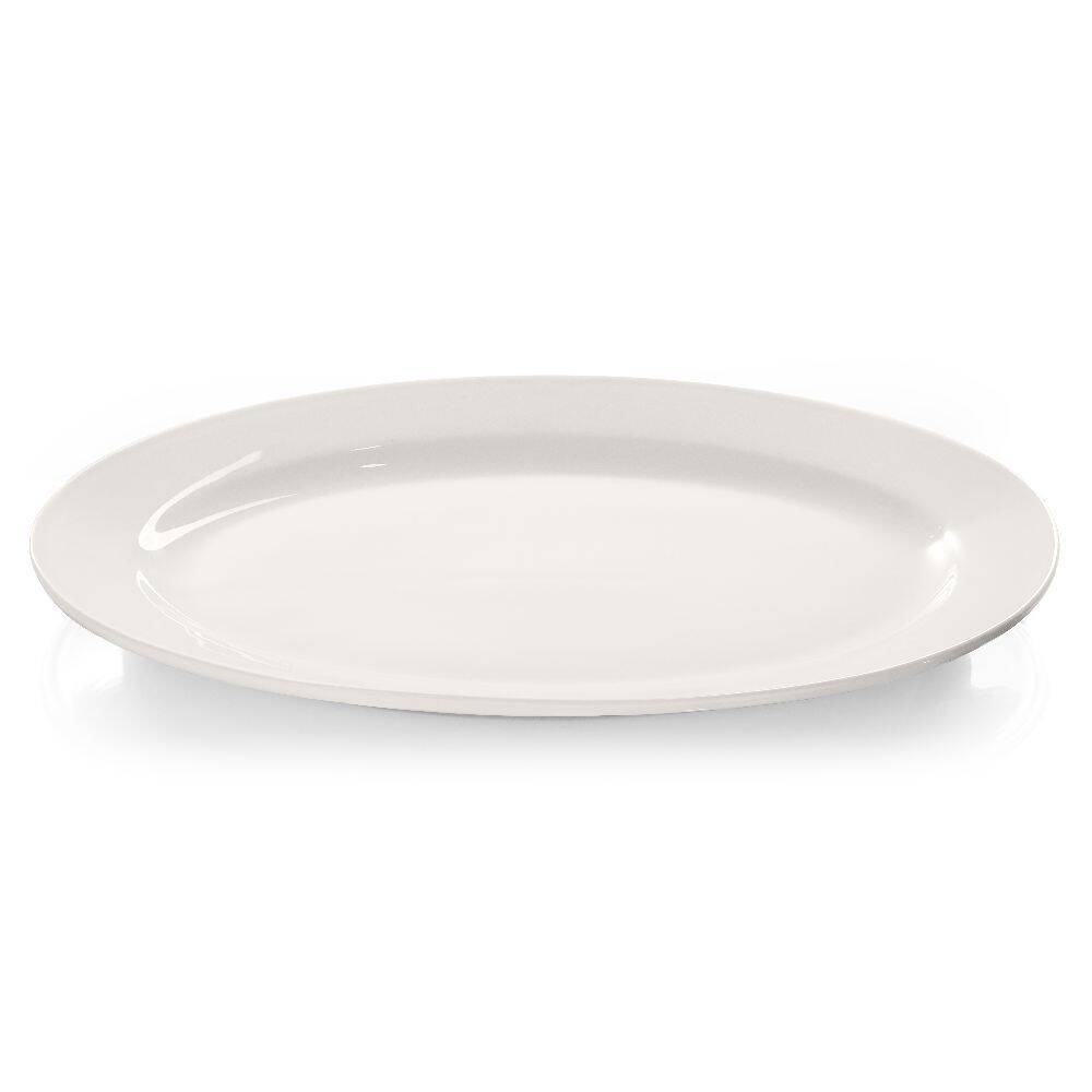 Plat ovale en porcelaine Modermo Prima 40 cm | MODERMO MP019