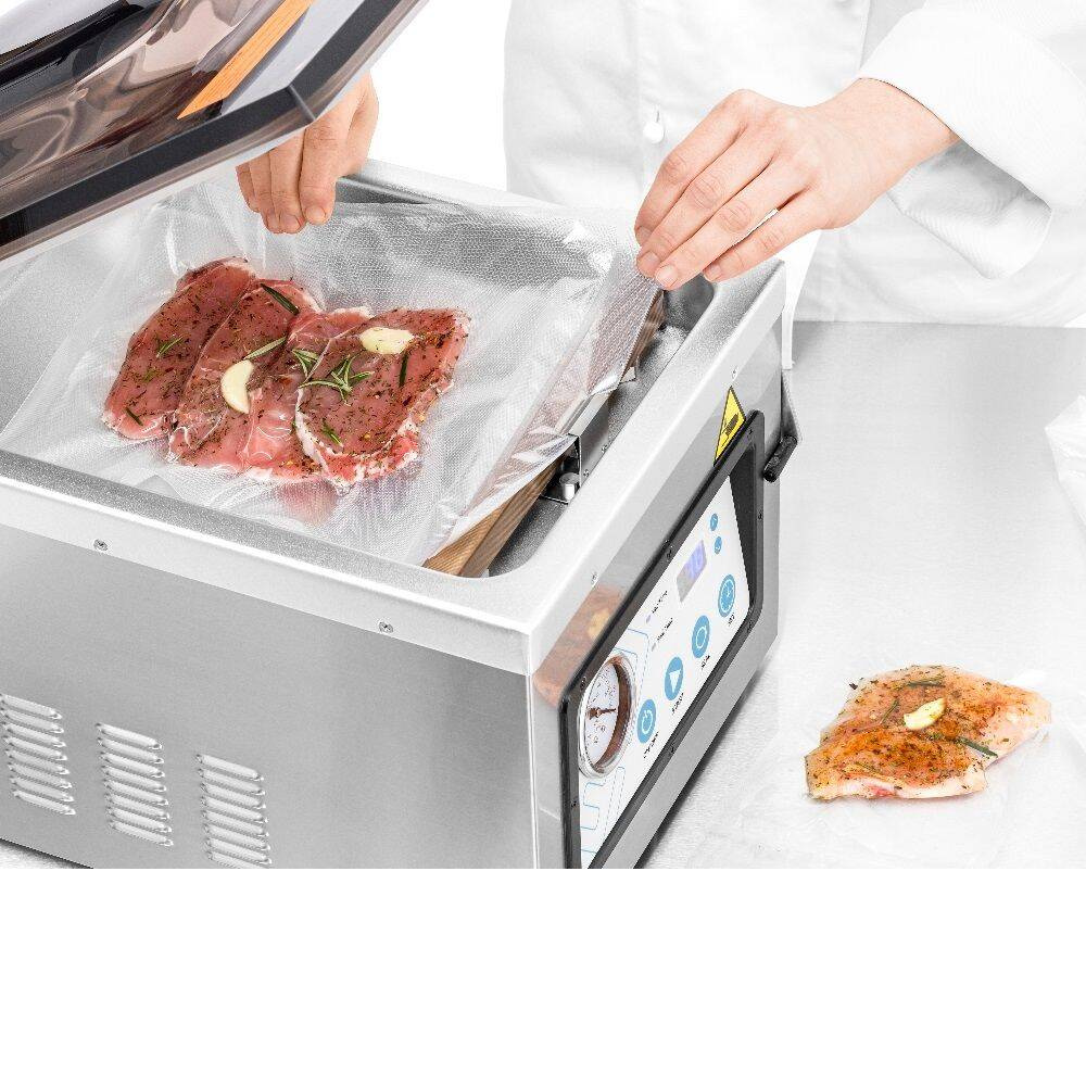 Sachets lisses pour emballage sous vide 35x25 cm - 100 pcs | FORGAST FG03411