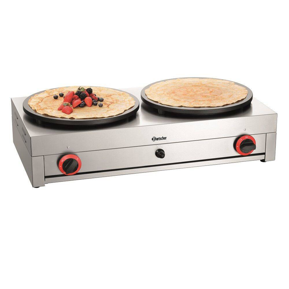 Crêpière à gaz double 2x40 cm | BARTSCHER 1043623