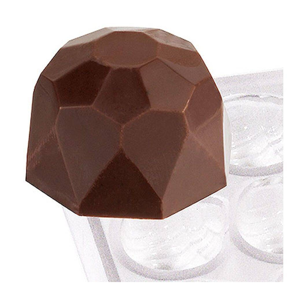Moule pour chocolats diamant, 27,5x13,5x2,5 cm | CONTACTO 6751/004