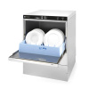 Lave-vaisselle professionnel pour vaisselle, avec doseur de produit de lavage et pompe de vidange, paniers 50x50 cm, 230 V | HENDI 230251