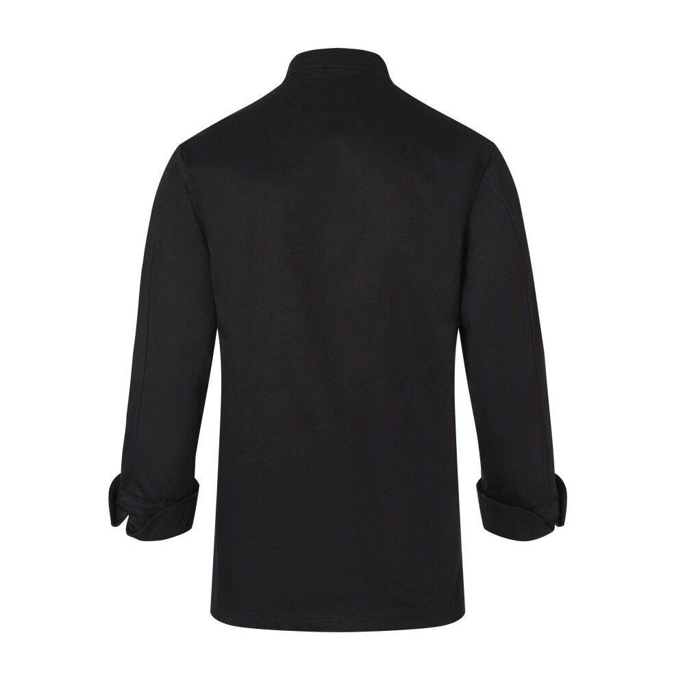 Veste de cuisine Basic noire | KARLOWSKY BJM 1-1
