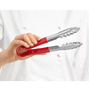 Pince de service HACCP rouges, universelles, 24 cm | FORGAST FG11118