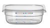 Récipient GN 1/6 prof. 6,5 cm en polypropylène HACCP | HENDI 880487