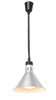 Lampe de maintien au chaud pour plats, couleur argent, 27,5 cm, 0,25 kW | HENDI 273869