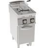 Friteuse électrique 2 cuves sur support - capacité 2x8 L | TECNOINOX 716054
