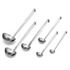 Louche monobloc 200 ml, diamètre 9 cm, longueur 37 cm | FORGAST FG11090