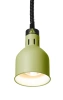 Lampe suspendue pour le maintien au chaud des plats, cylindrique, vert, 230V/250W | HENDI 273791