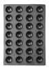 Moule en silicone SEMI-SPHERE, 60x39,5x(H)3,5 cm | HENDI 677216