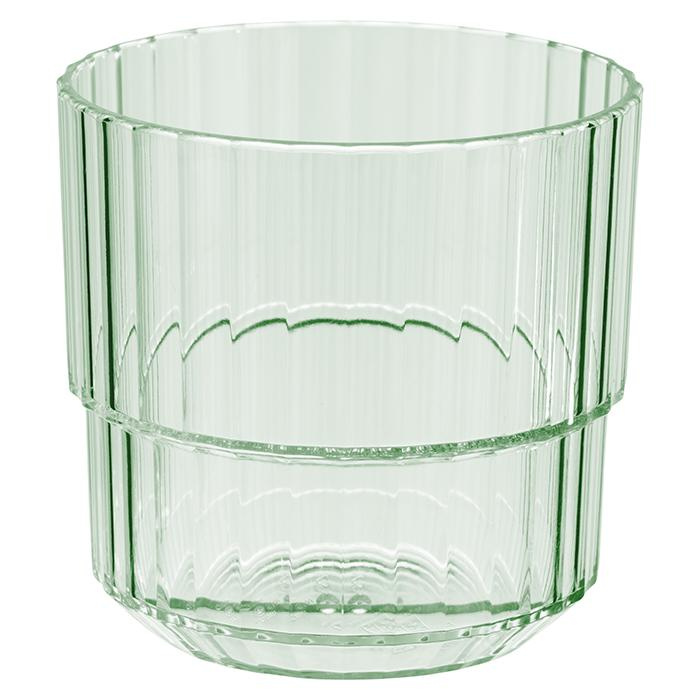 Verre en tritan LINEA, couleur verte 220 ml, 8.5x8 cm, lot de 48 pièces | APS 10571