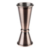 Doseur à cocktail double 25-50 ml, couleur cuivre antique | APS 93324