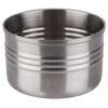 Bol de service SNACKCAN, acier inoxydable, 6,5x4 cm | APS 40654