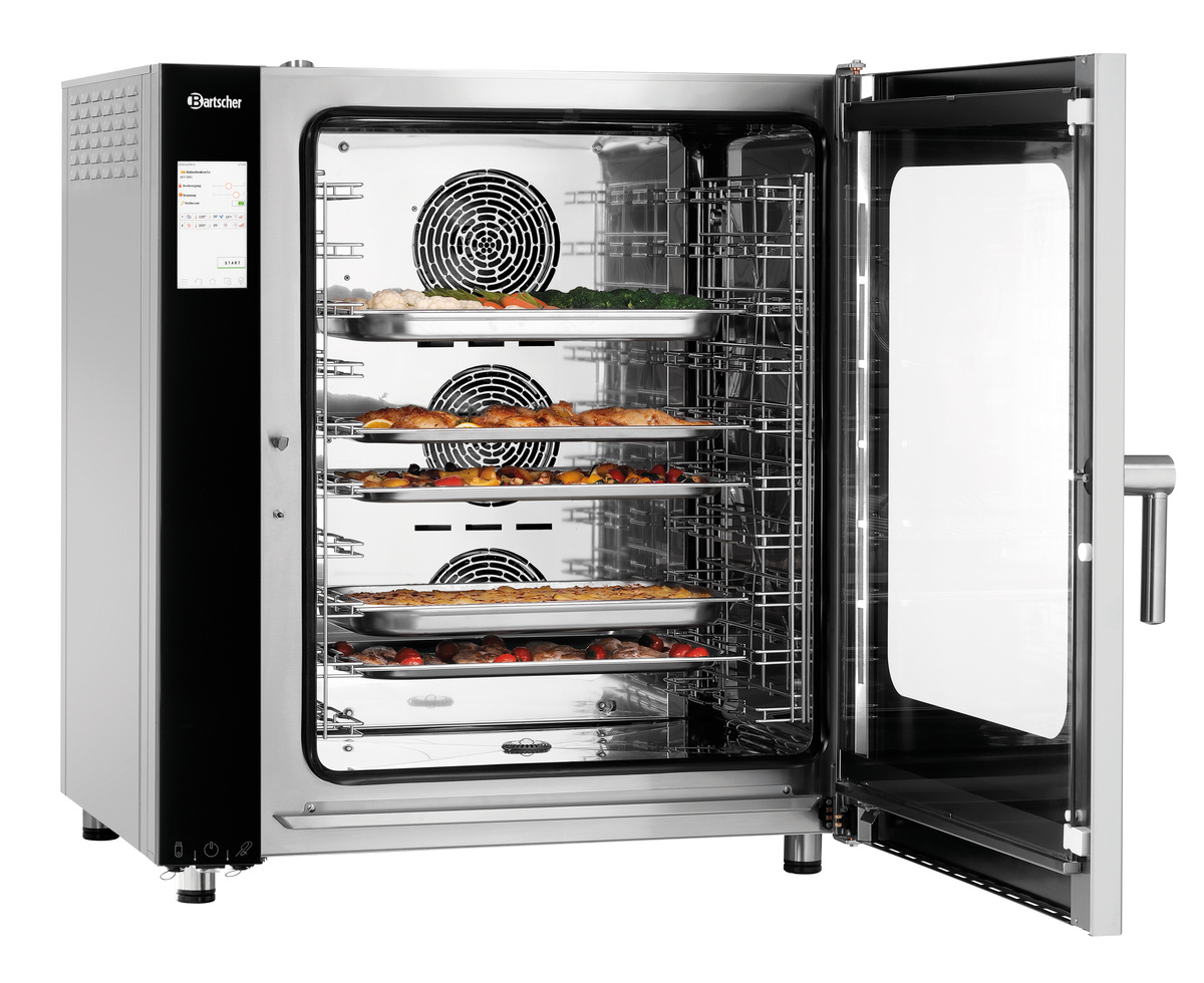 Four mixte à convection vapeur Silversteam 2 P-10110D | BARTSCHER 117793
