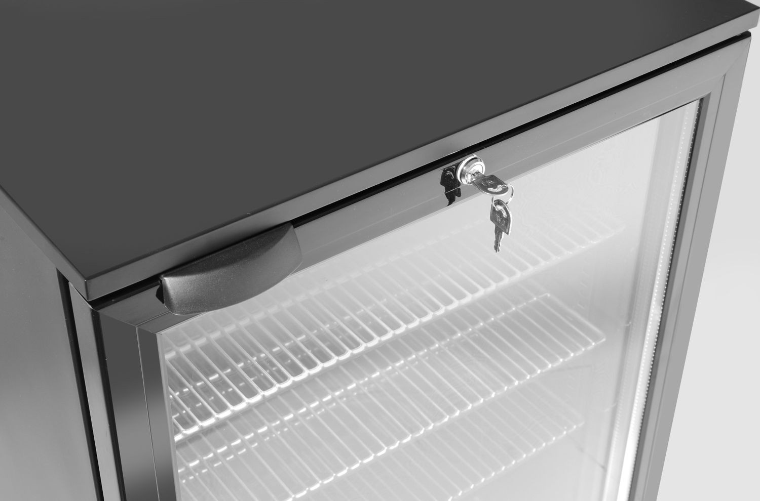 Réfrigérateur de bar pour boissons 86 l, acier laqué, dégivrage automatique | ARKTIC 236871
