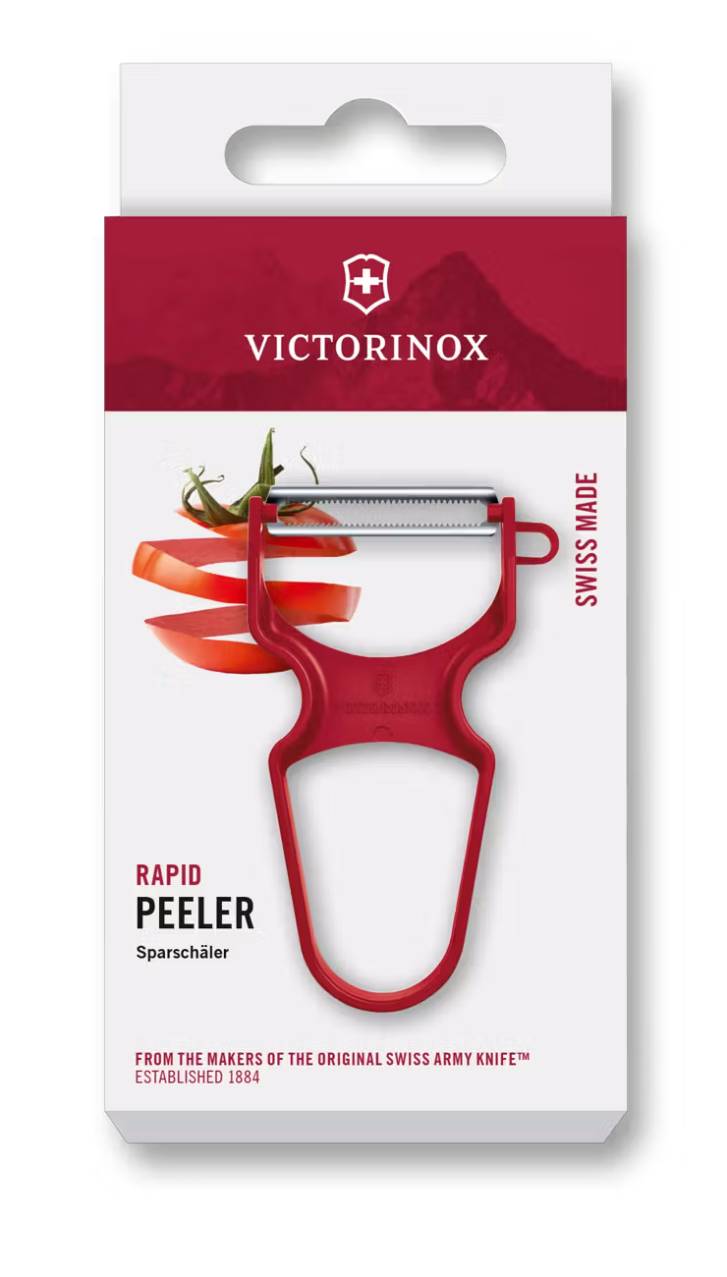 Éplucheur Rapid, lame dentelée, rouge | VICTORINOX 6.0933.1