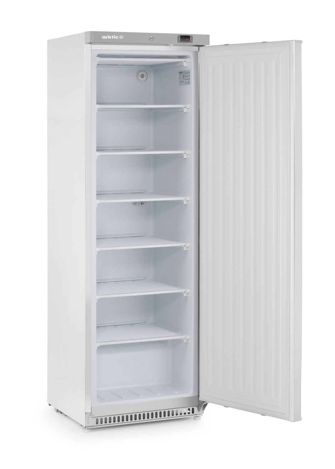 Armoire de congélation inox Budget Line 400 l, intérieur en matériau synthétique, 1 porte | ARKTIC 236093