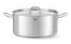 Casserole basse en acier inoxydable - capacité 12 L Kitchen Line | HENDI 836040