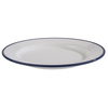 Assiette ENAMEL LOOK, en mélamine, blanc-bleu, 20,5 cm | APS 84950