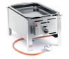 Poêle à gaz Grill Master MINI, à gaz, 4,6 kW, 29x48 cm | HENDI 154601