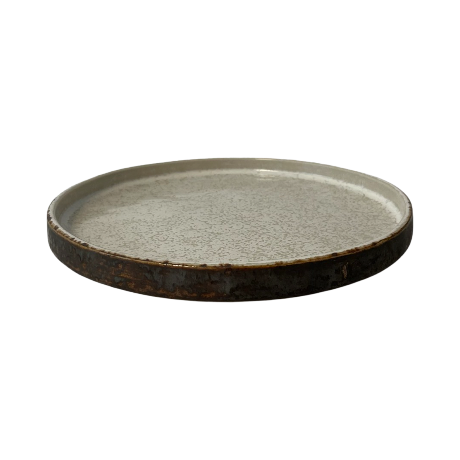 Assiette plate avec bord Arondi dolomite 20 cm | KERA CERAMIKA 18.3/C.DOL