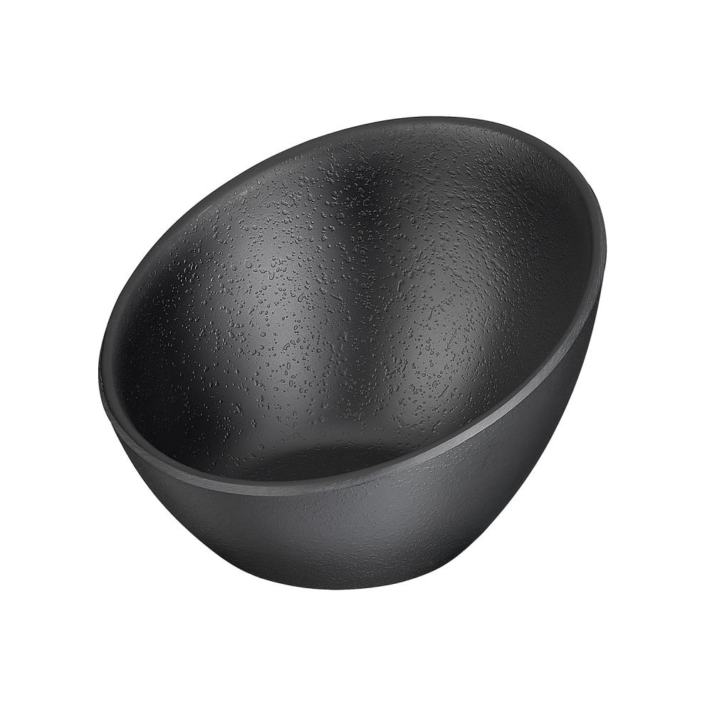 Bol ZEN, mélamine, noir, 12,5x8,5 cm, 150 ml | APS 84351