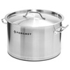 Casserole moyenne en acier inoxydable avec couvercle, 17 l, diamètre 32 cm | FORGAST FG02017