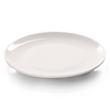 Assiette plate sans bord en porcelaine Modermo Prima 25 cm | MODERMO MP034