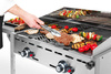 Grill gazowy Green Fire Profi Line à 2 brûleurs, 11,6 kW | HENDI 149508