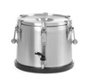 Thermos en acier avec robinet, 15 l, 33 cm, 28 cm | HENDI 710135