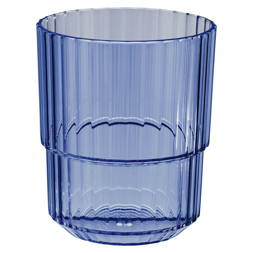 Verre en tritan LINEA, couleur bleue 300 ml, 8.5x10 cm, lot de 48 pièces | APS 10587