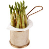 Panier de service SNACKHOLDER, couleur dorée, 8x7,5 cm | APS 40602