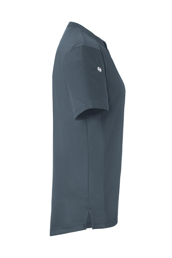 Veste de cuisine femme Larissa anthracite | KARLOWSKY TF 3-5