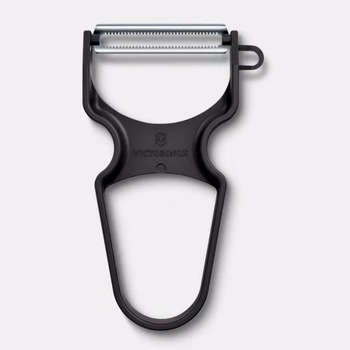 Éplucheur Rapid, lame dentelée, noir | VICTORINOX 6.0933.3