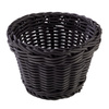 Panier en polypropylène PROFI LINE, rond, noir, 13x10 cm | APS 50622