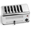 Grille-pain 6 en acier inoxydable, 6 fentes, 3,24 kW | FORGAST FG09806