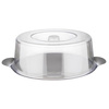 Plateau pour gâteaux et tartes avec couvercle 30x11 cm, acier inoxydable, avec couvercle | APS 65