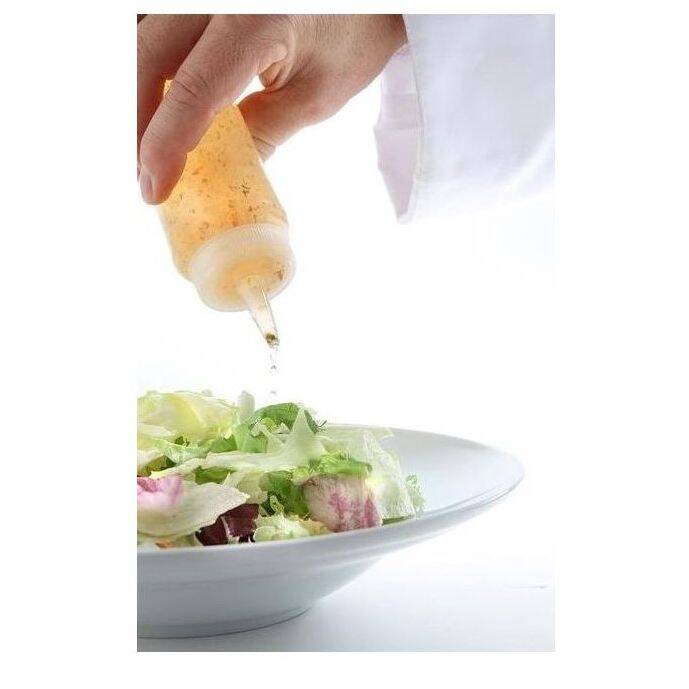 Distributeur pour sauces froides transparent contenance 0,35 l - 3 pcs | HENDI 557853