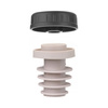 Bouchon avec capsule pour bouteilles, 6 pcs | BAR UP 595565