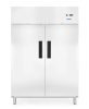 Armoire réfrigérée 2-portes GN 2/1, acier inoxydable, 1054 l, système de refroidissement statique | ARKTIC 236697