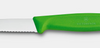 Couteau à légumes et fruits Swiss Classic, lame dentelée, vert, long. lame 8 cm | VICTORINOX 6.7634.C1