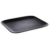 Plateau NERO GN 1/2 en mélamine, noir, 32,5x26,5x2,5 cm | APS 85068