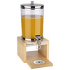 Distributeur de jus BRIDGE, couleur érable, capacité 6 L | APS 10871