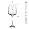 Verres COPA 270 AXIS 275 ml, lot de 12 pièces | KROSNO GLASS F57C978025002010