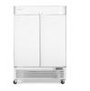 Armoire réfrigérée Kitchen Line, acier inoxydable, 2 portes, 1300 l, système de refroidissement statique | HENDI 232736