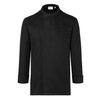 Chemise de cuisinier Basic à manches longues noire | KARLOWSKY BJM 4-1